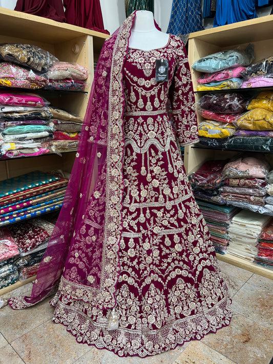 Rani Pink Gown-BG008