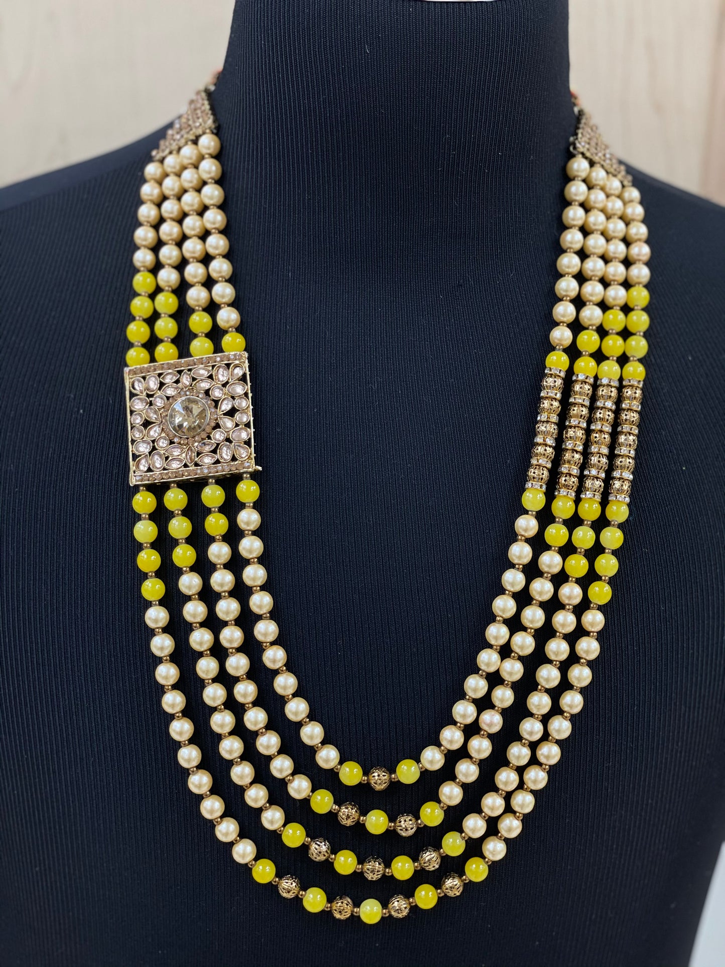 Groom’s Moti mala/Sherwani necklace