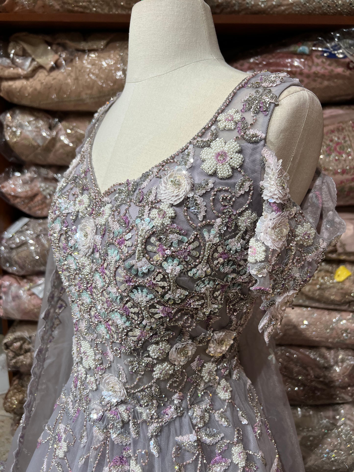 Mauve Gown-BG004