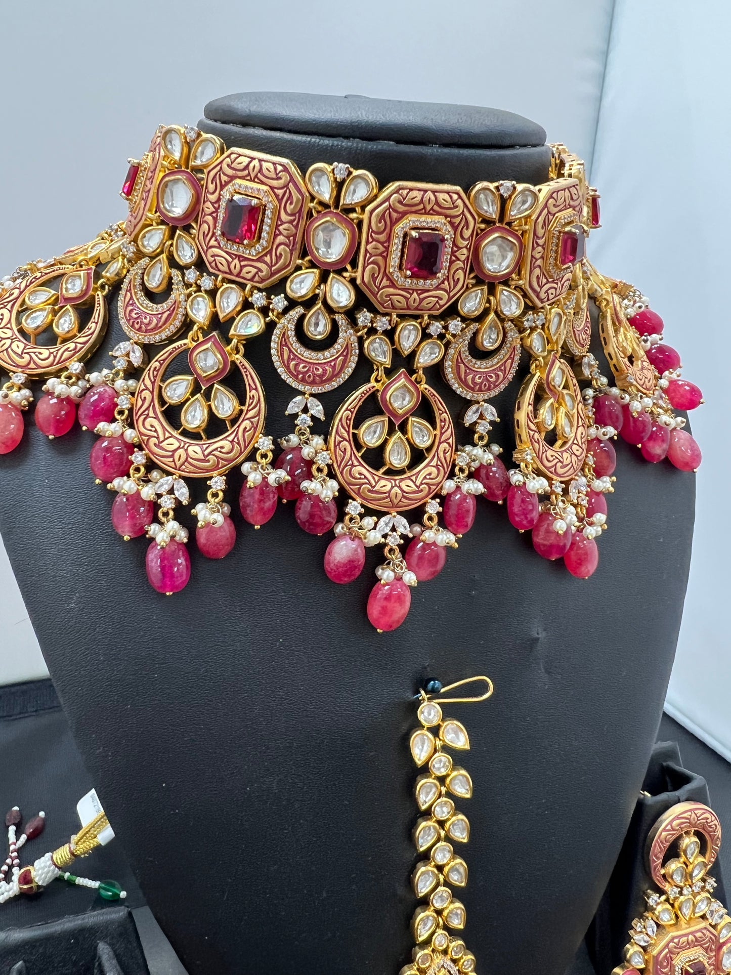 KUNDAN NECKLACE SET