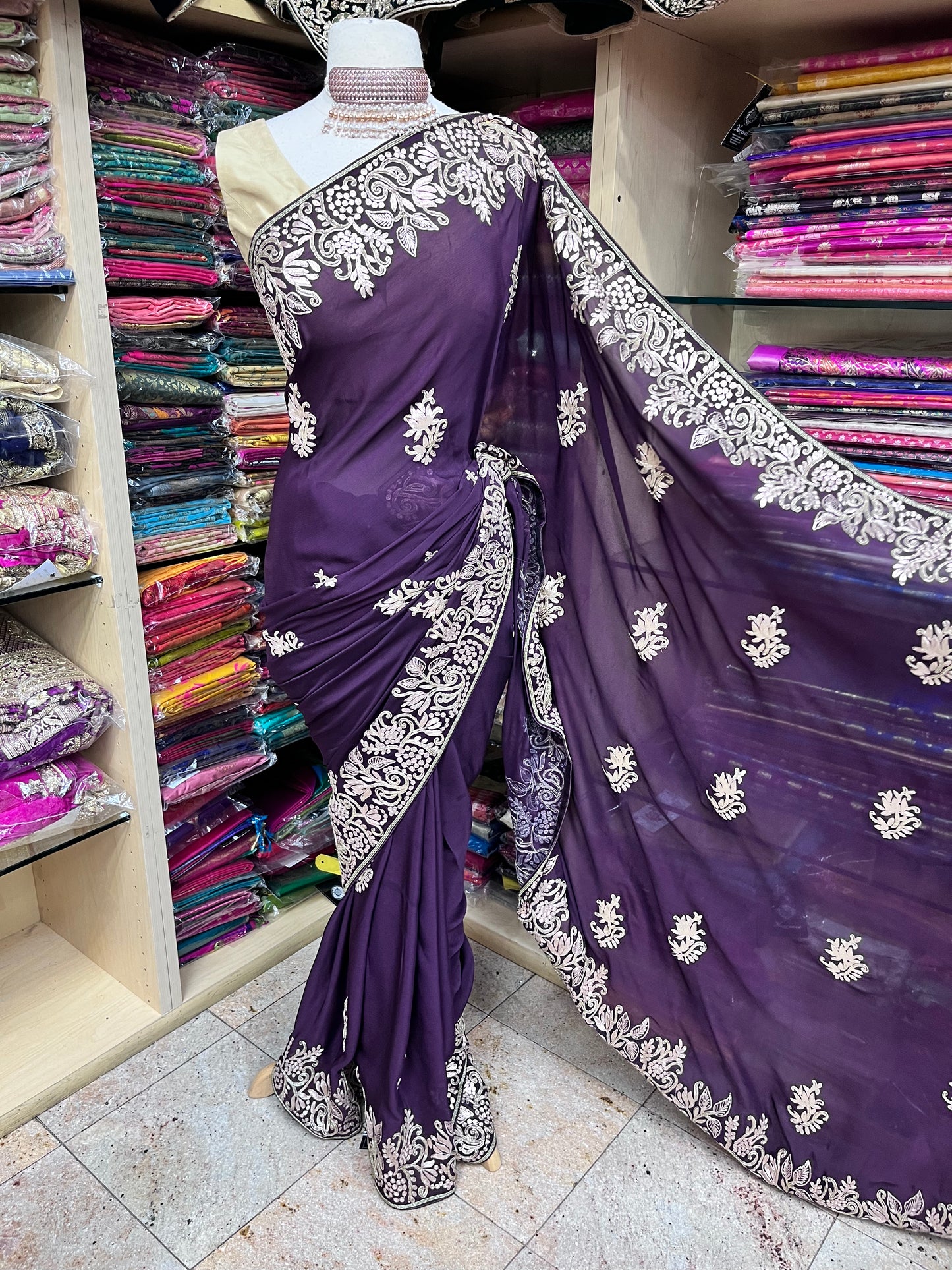 Party Wear Saree D-070