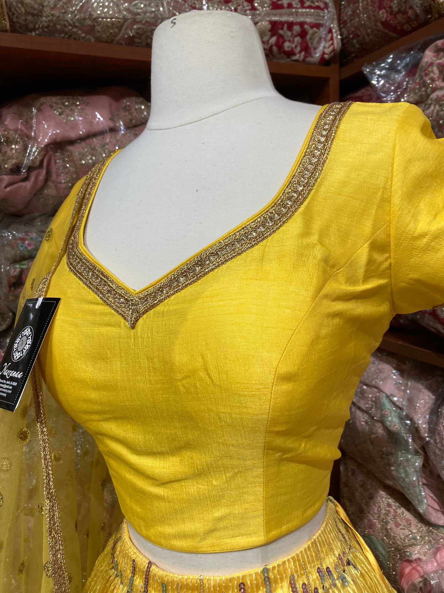 Yellow New Era Party Wear Collection PWL-684