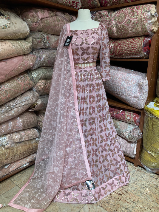 Blush Pink New Era Party Wear Collection PWL-693