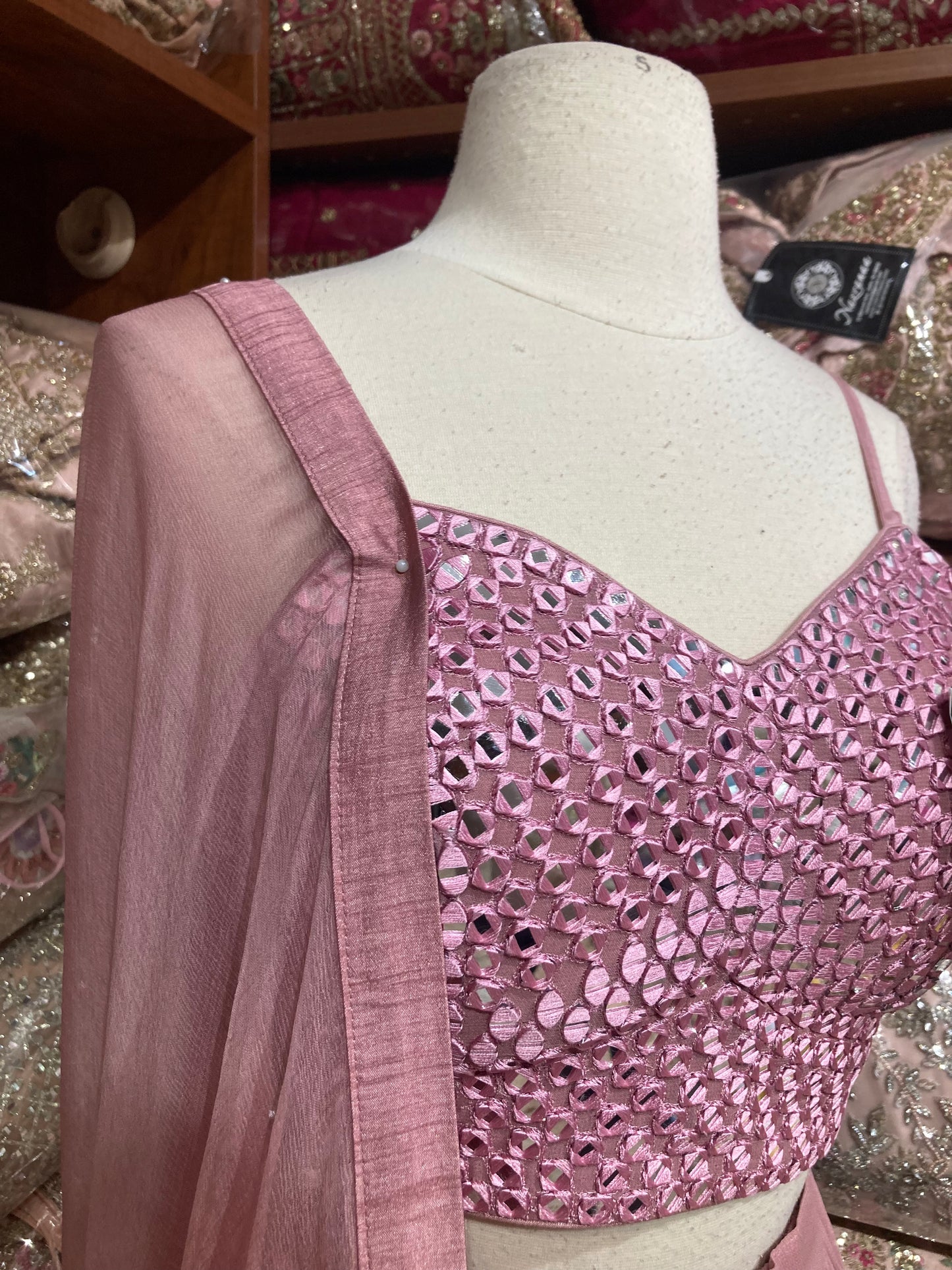 Blush Pink Party Wear Suit Collection PWS-242