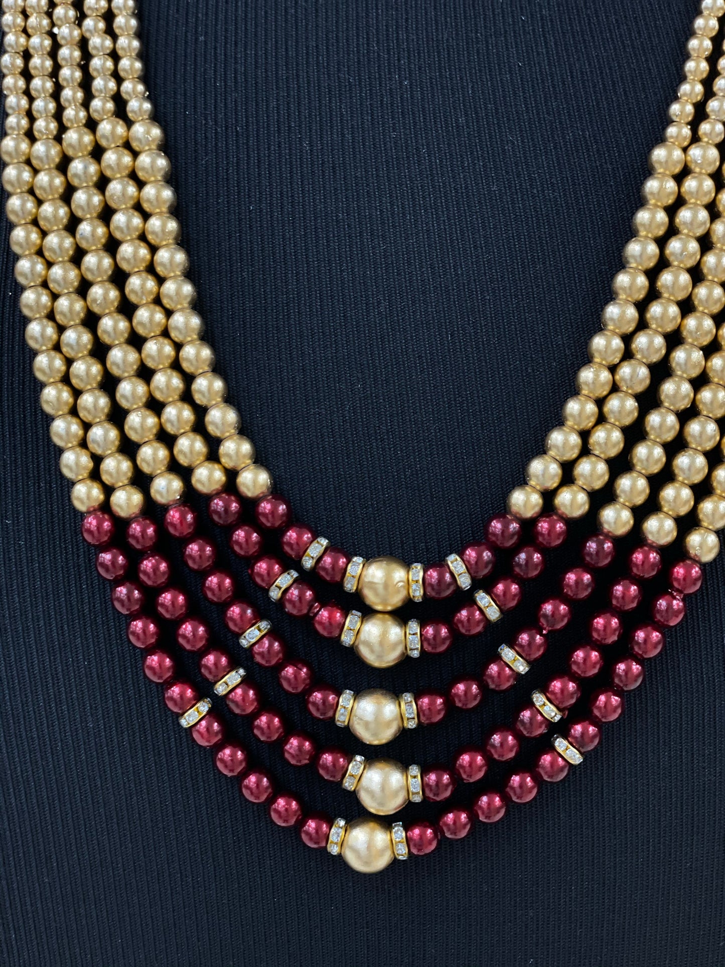 Groom’s moti mala/Sherwani necklace