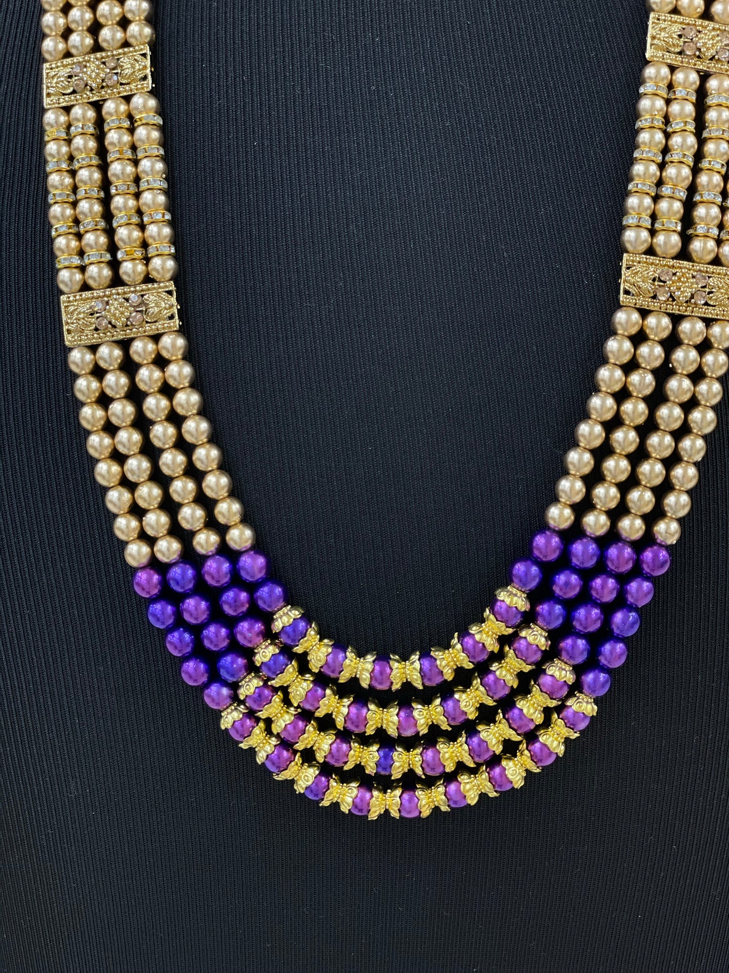 Groom’s moti mala/Sherwani necklace