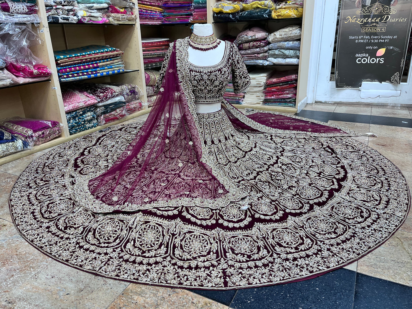 The Meena Kumari Lehenga