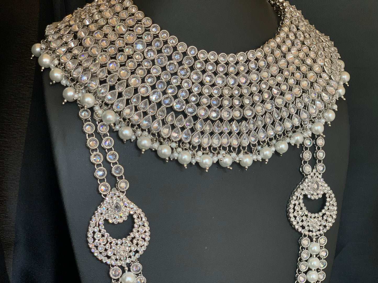 Anila Silver Bridal Set