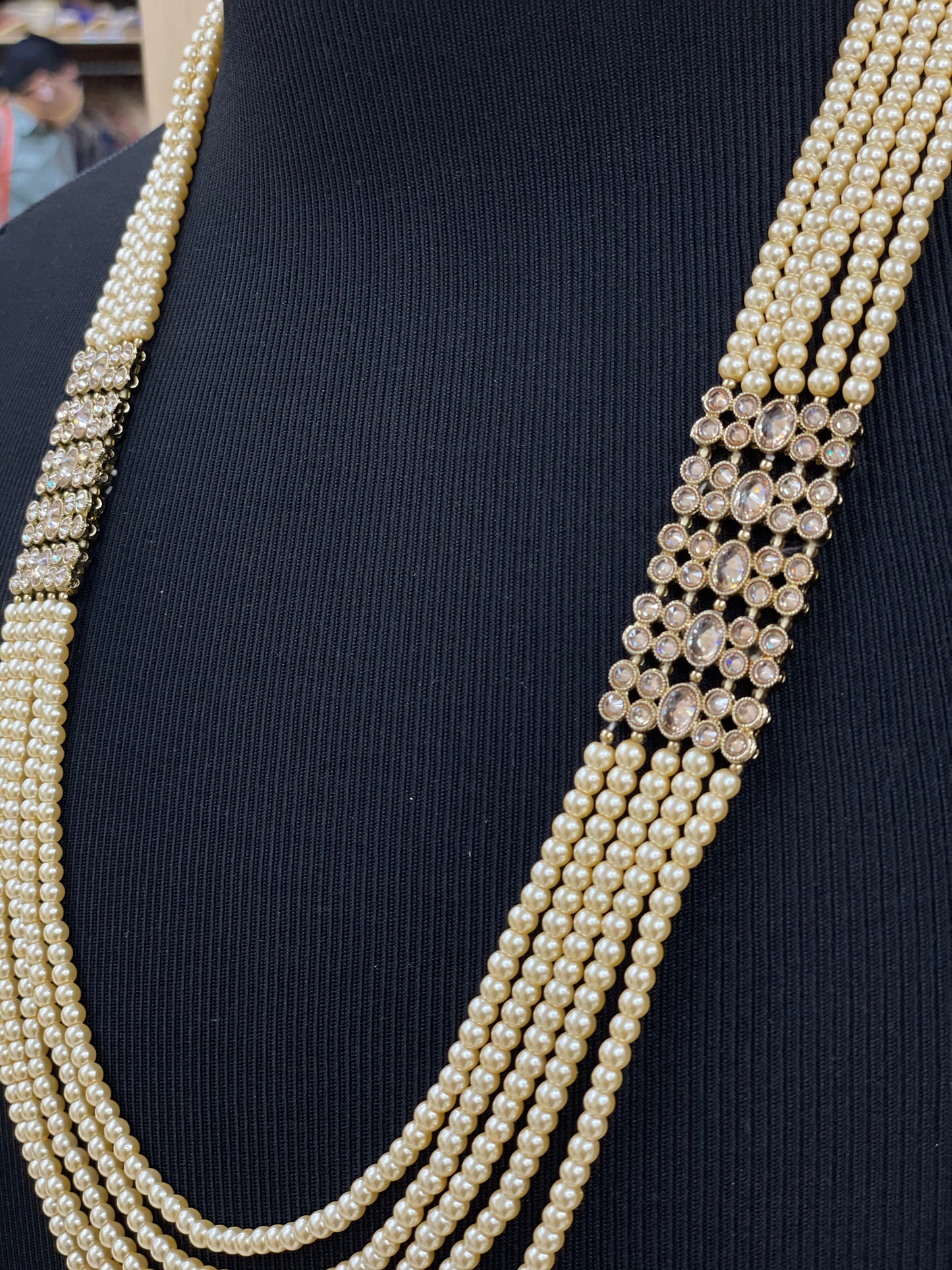 Groom’s Moti mala/Sherwani necklace