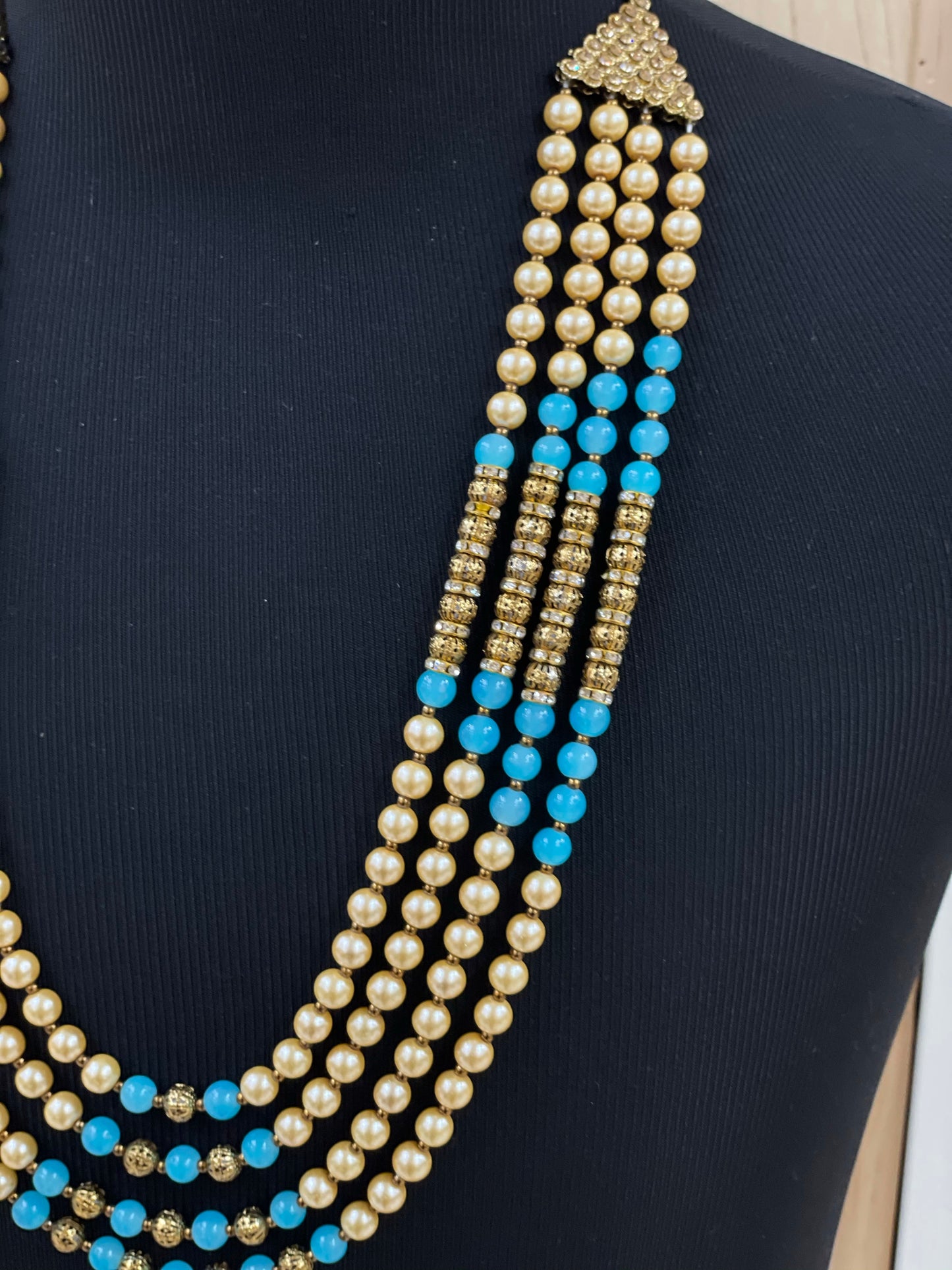 Groom’s Moti mala/Sherwani necklace