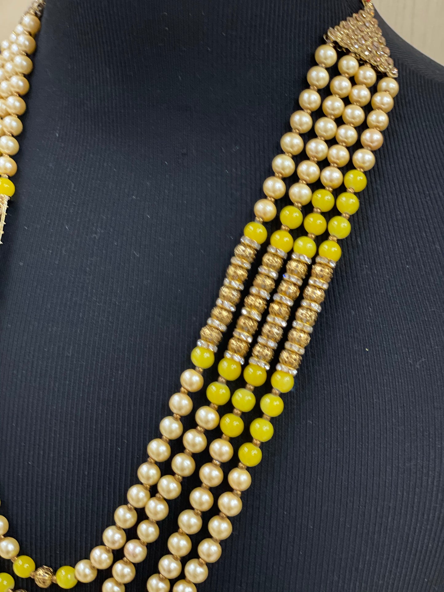 Groom’s Moti mala/Sherwani necklace