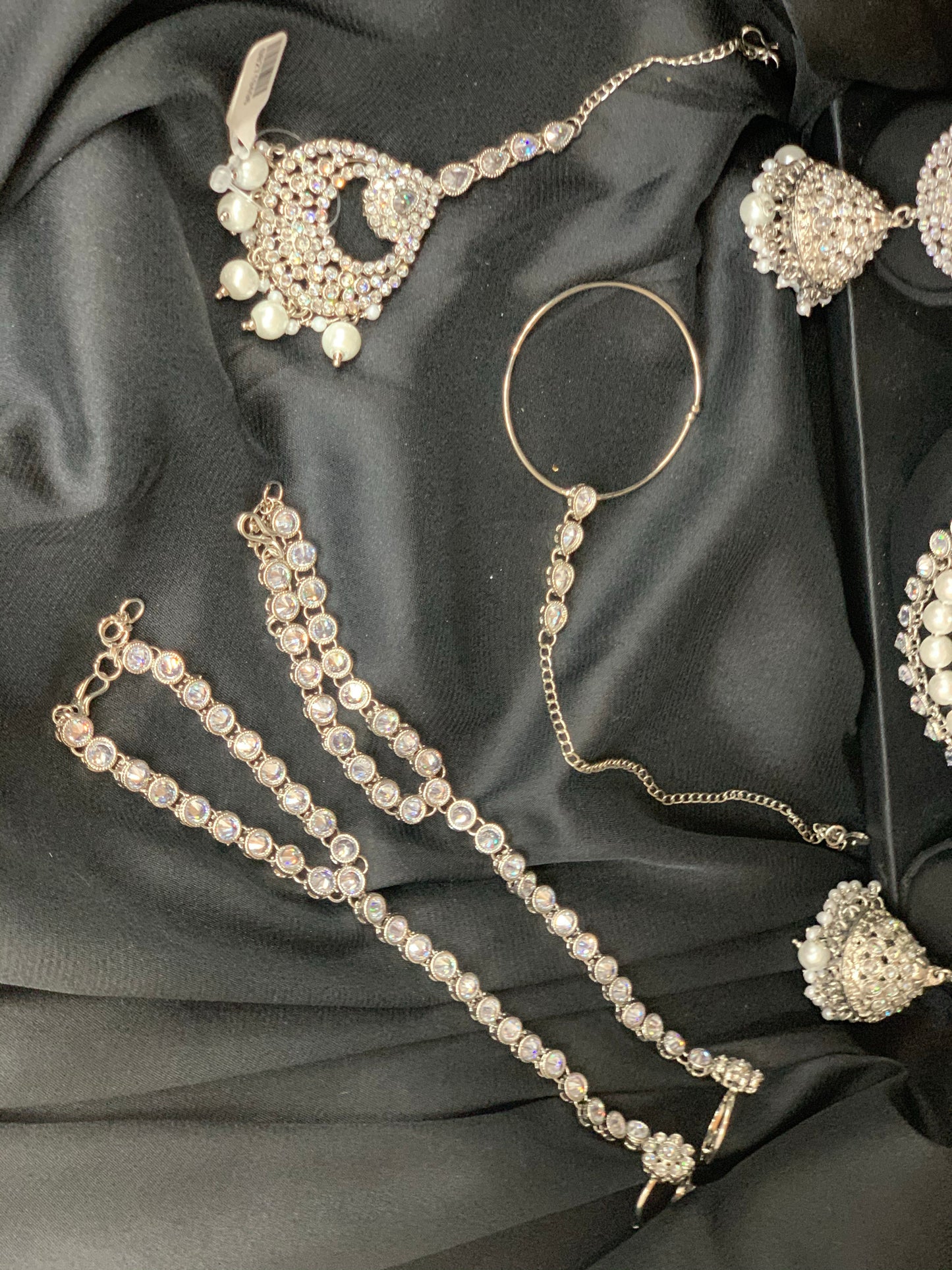 Anila Silver Bridal Set