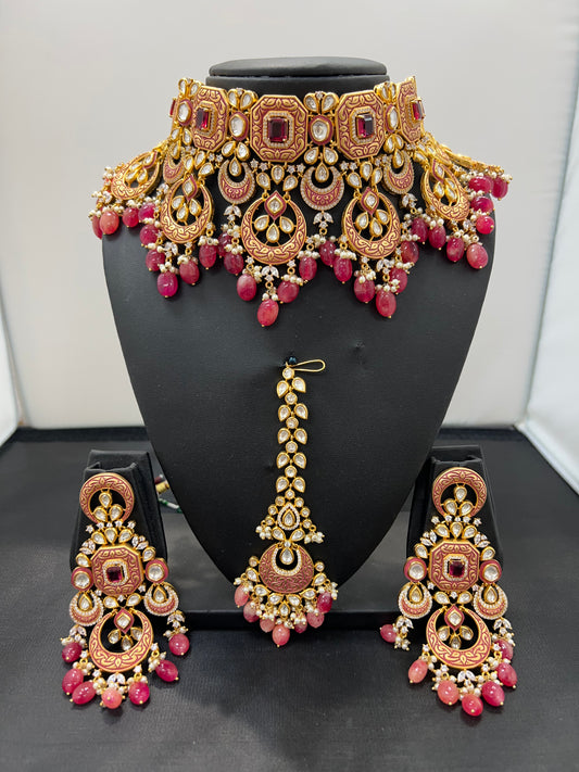 KUNDAN NECKLACE SET