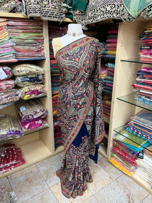 Party Wear Saree D-078