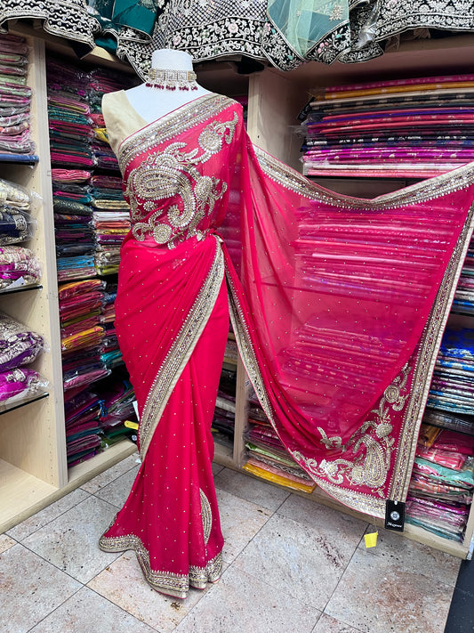 Party Wear Saree D-071