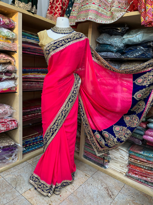 Party Wear Saree D-043
