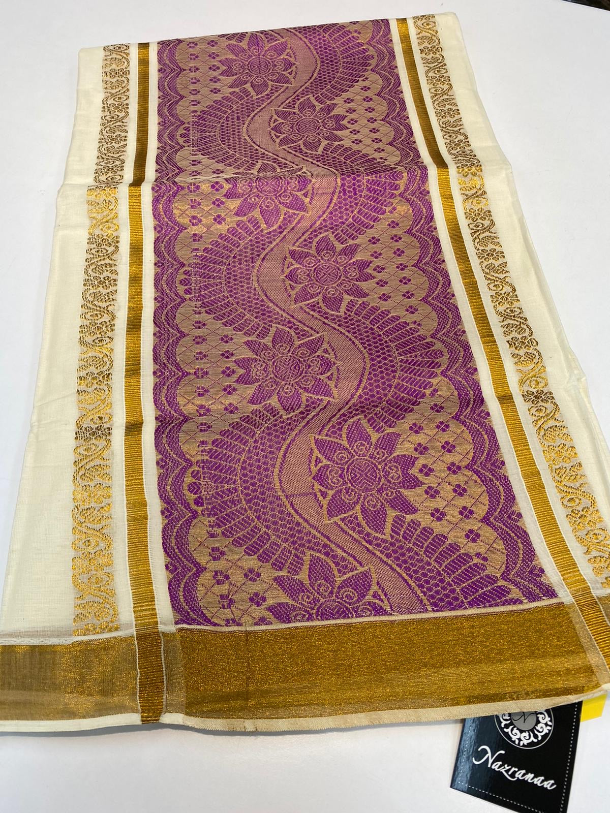 Kerala Cotton Saree