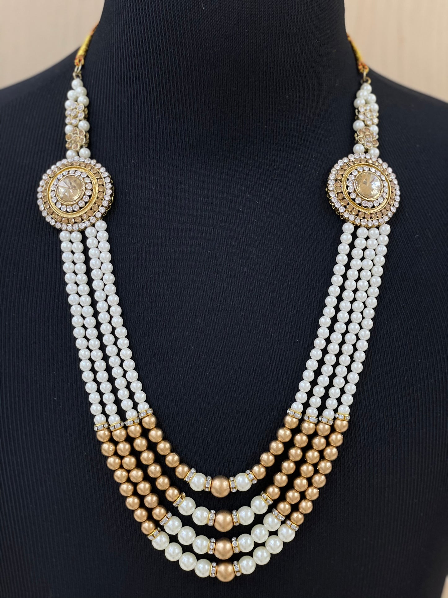 Groom’s moti mala/Sherwani necklace