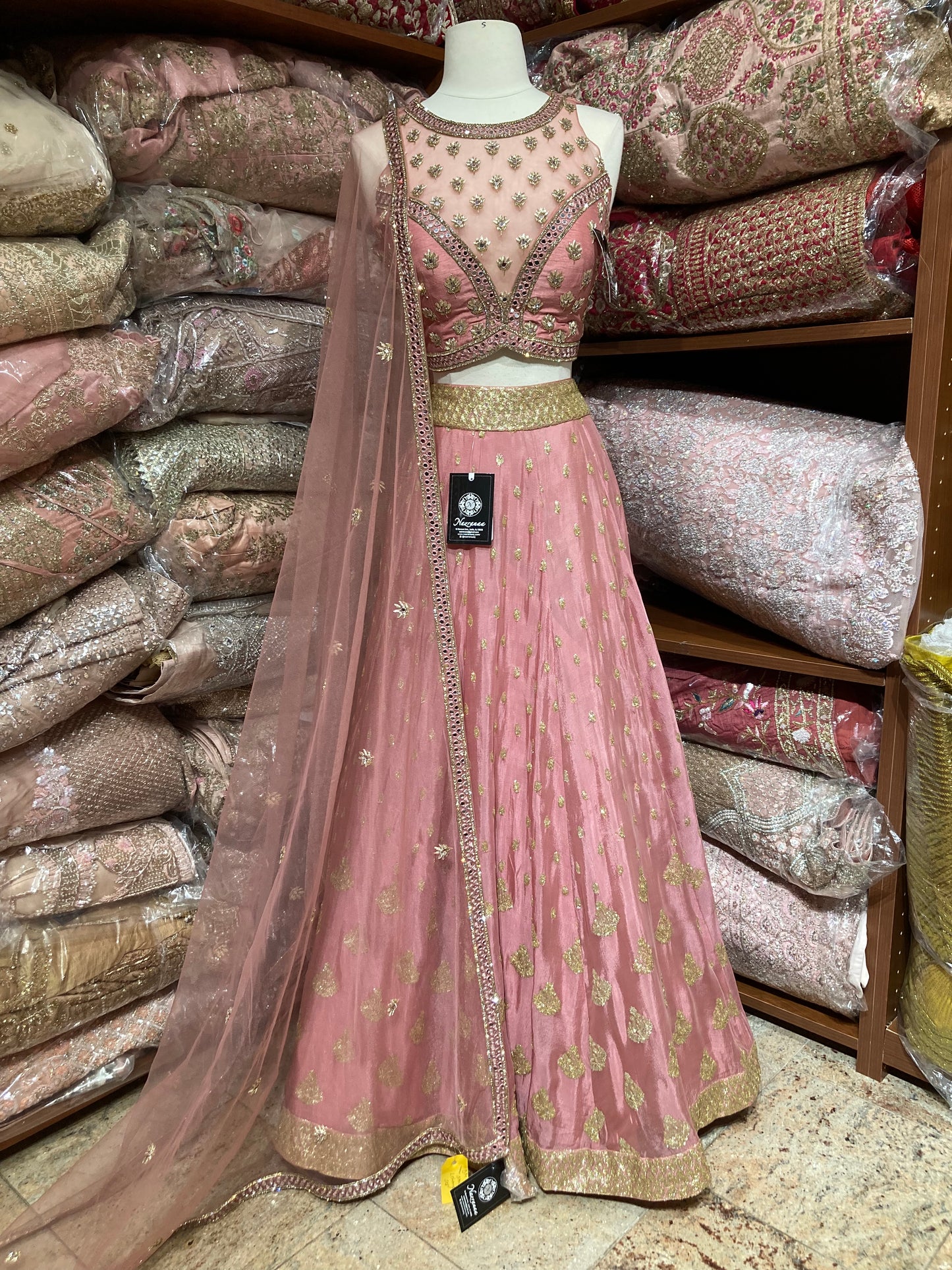 Blush Pink New Era Party Wear Collection PWL-687