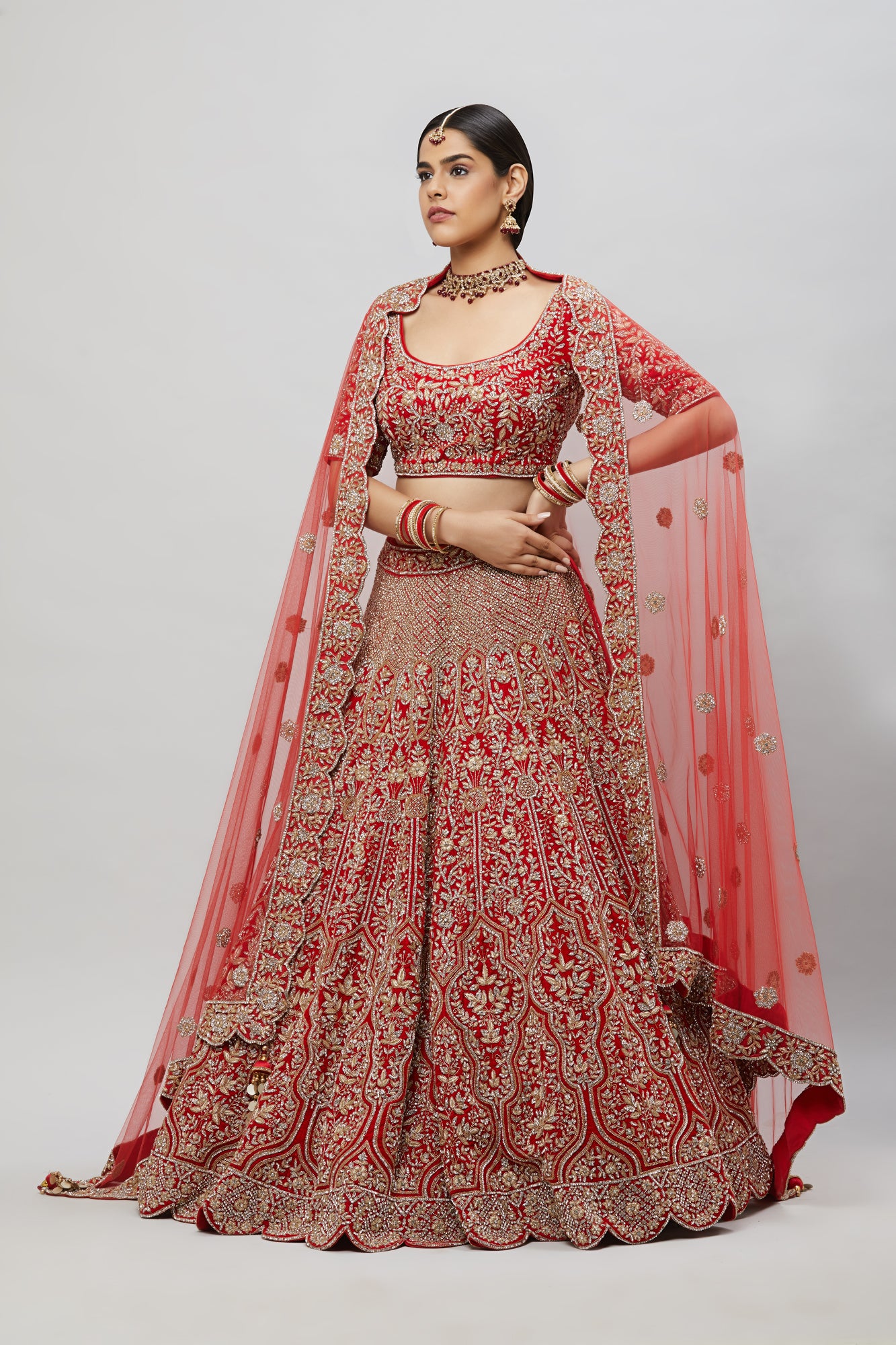 Parikatha Collection Bridal Wear Lehenga BLD2