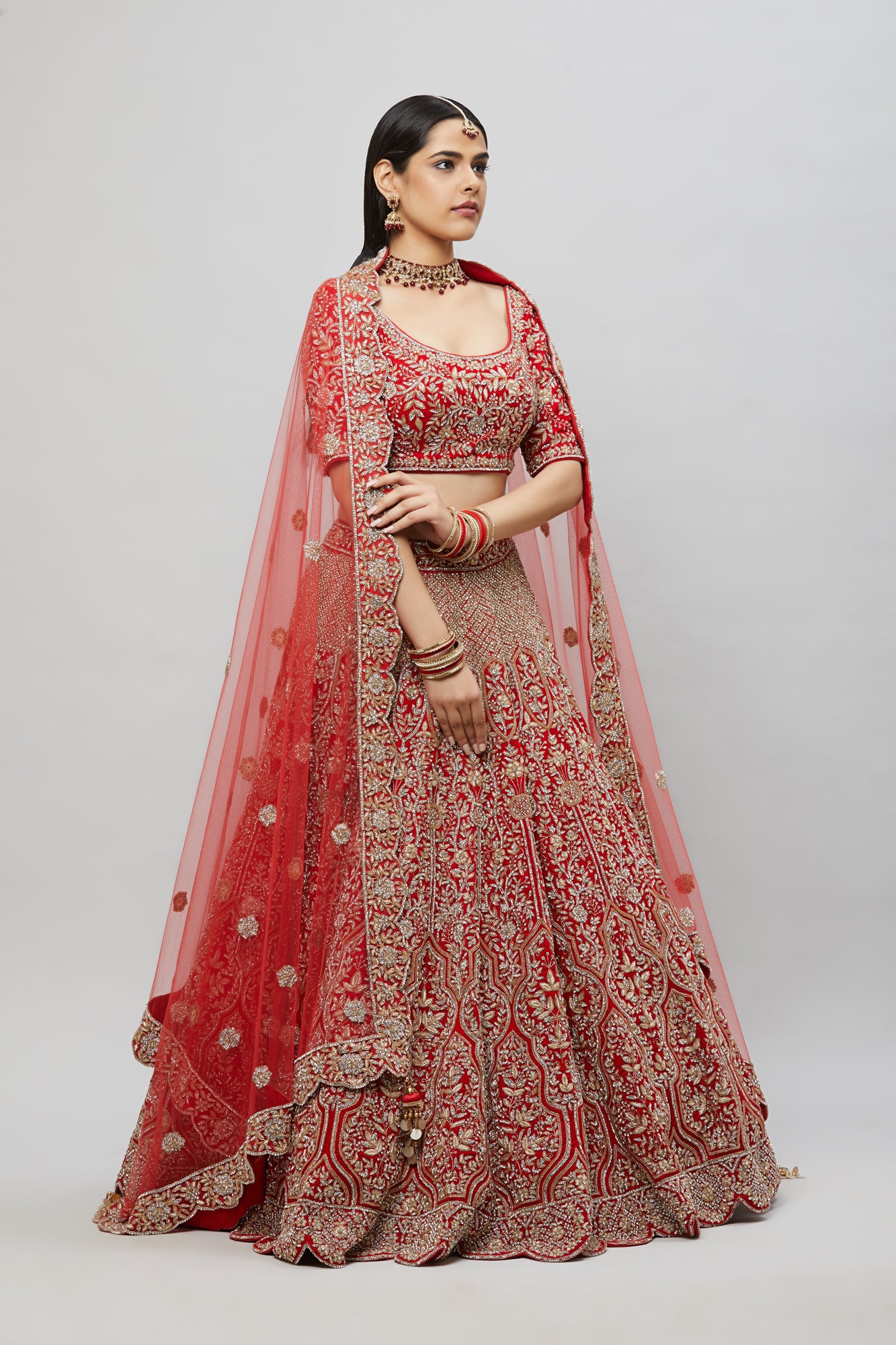 Parikatha Collection Bridal Wear Lehenga BLD2