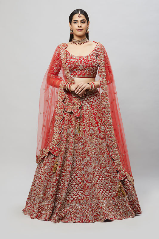 Parikatha Collection Bridal Wear Lehenga BLD3