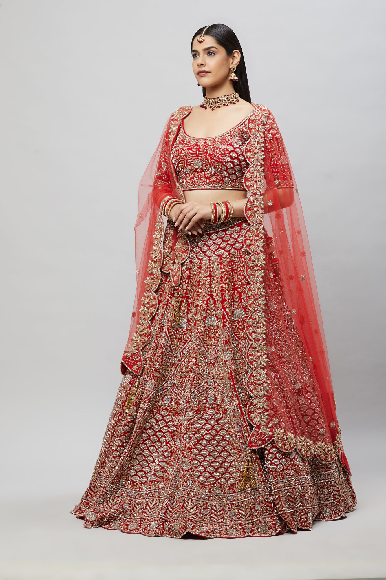 Parikatha Collection Bridal Wear Lehenga BLD3