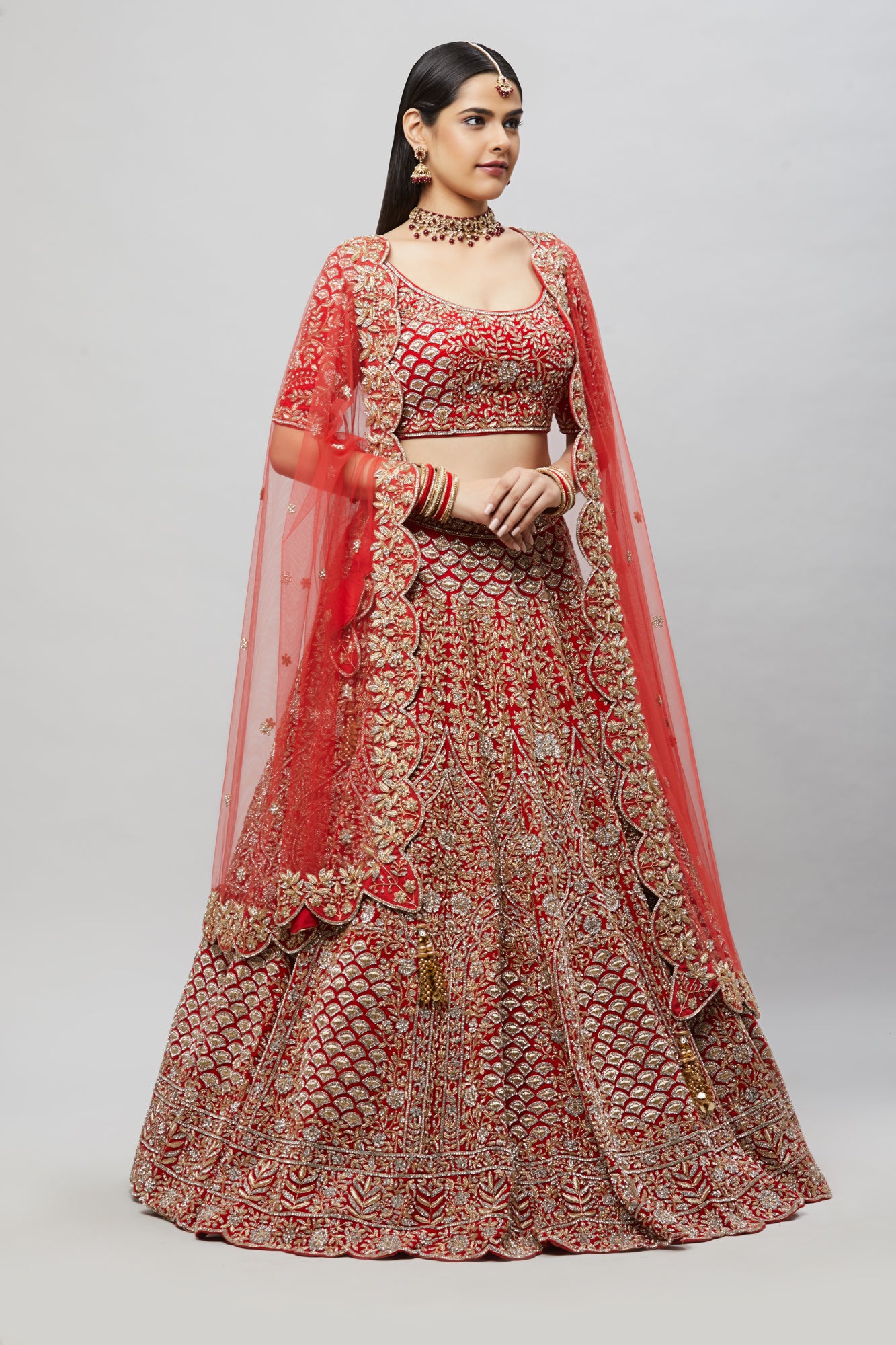 Parikatha Collection Bridal Wear Lehenga BLD3