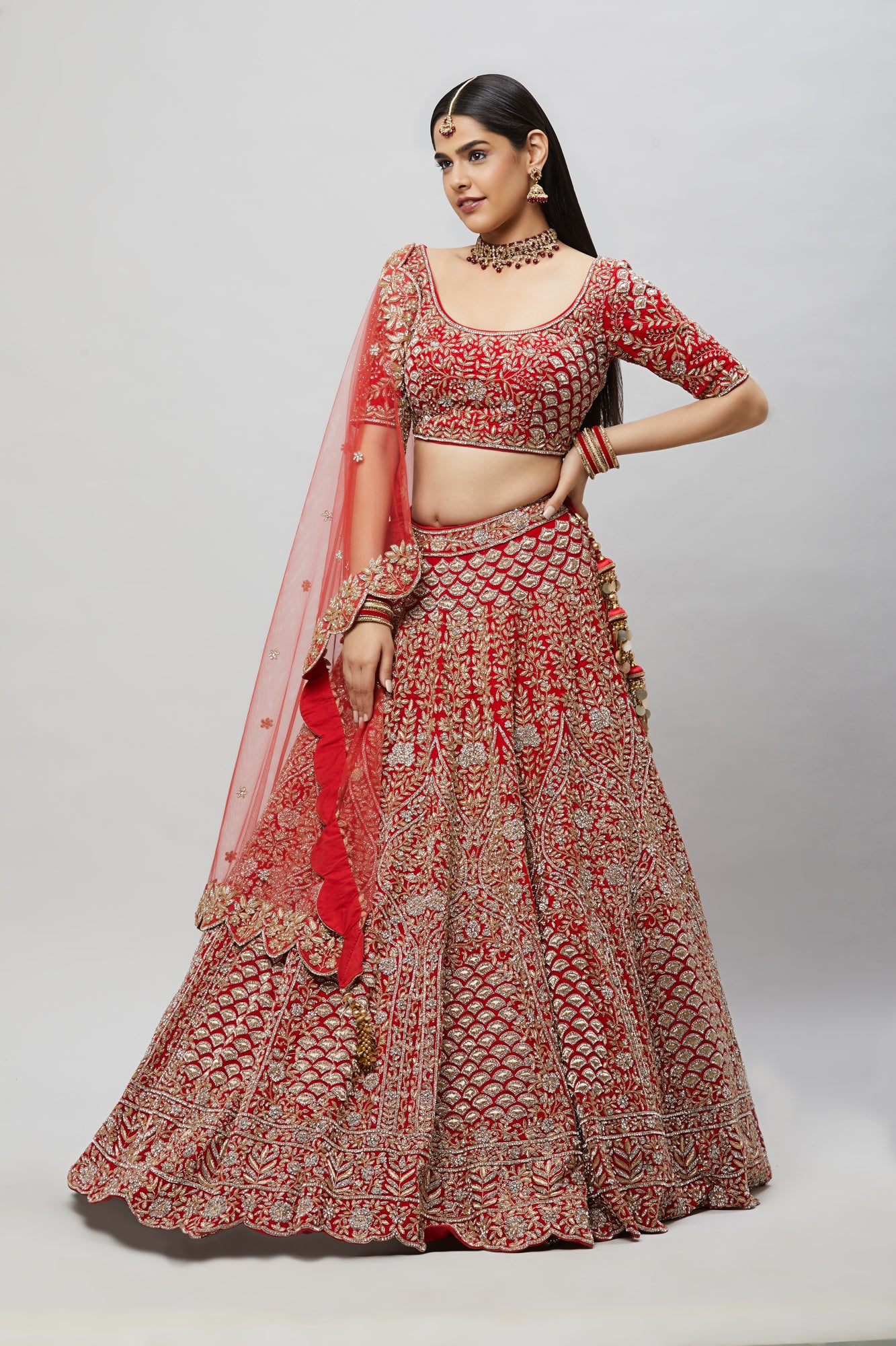 Parikatha Collection Bridal Wear Lehenga BLD3